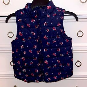 Girls size 7/8 Gymboree vest